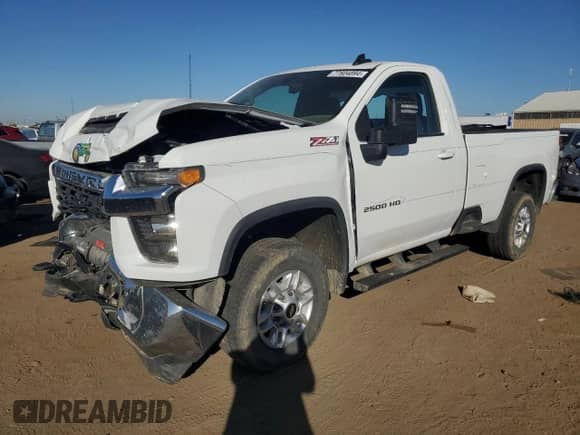 2023 Chevrolet Silverado 2500HD с VIN 1GC3YNEY0PF104870, выставлен на аукционе Copart как лот 77604894 с пробегом 49 877 миль миль и Списание • Salvage title. История ставок и продаж доступна на DreamBid. Изображение 1.