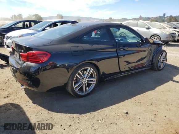 2018 BMW 4 Series 440i z VIN WBA4W7C51JAD28989, wystawiony jako Copart lot #69829215 z przebiegiem 24 426 mil mil oraz Szkoda całkowita • Salvage title. Historia ofert i sprzedaży dostępna na DreamBid. Obrazek 3.