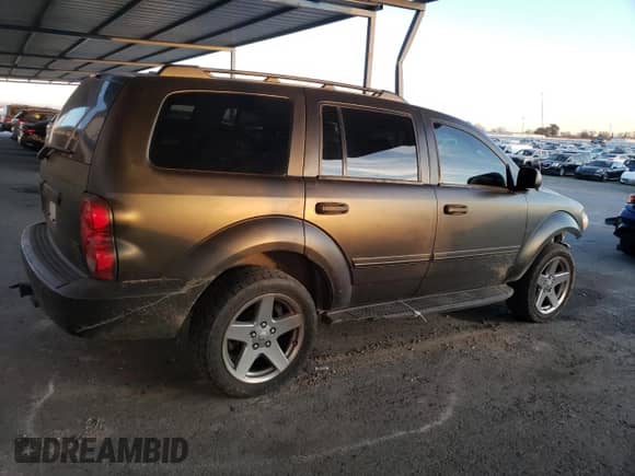 2007 Dodge Durango Limited with VIN 1D8HB58287F532346, listed as a Copart auction lot 88373465 with 191,131 mi miles and Salvage title. Bid and sale history available at DreamBid. Image 3.