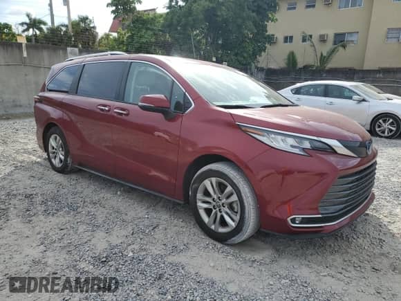 2023 Toyota Sienna Limited с VIN 5TDZRKEC1PS169592, выставлен на аукционе Copart как лот 80927884 с пробегом 9 431 миль миль и Списание • Salvage title. История ставок и продаж доступна на DreamBid. Изображение 4.