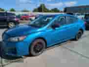 2017 Subaru Impreza with VIN 4S3GKAA68H3618954, listed as a Copart auction lot 64007245 with 116,464 mi miles and Salvage title. Bid and sale history available at DreamBid. Image 1.