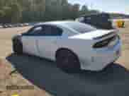 2019 Dodge Charger Scat Pack with VIN 2C3CDXGJ2KH726325, listed as a Copart auction lot 80478015 with 135,933 mi miles and Salvage title. Bid and sale history available at DreamBid. Image 2.