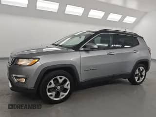 2019 Jeep Compass Limited with VIN 3C4NJCCB6KT749165, listed as a Copart auction lot 71293135 with 81,129 mi miles and Clean title. Bid and sale history available at DreamBid. Image 1.