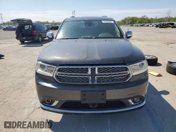 2014 Dodge Durango Citadel z VIN 1C4SDJET5EC406075, wystawiony jako Copart lot #54595585 z przebiegiem 172 067 mil mil oraz Szkoda całkowita • Salvage title. Historia ofert i sprzedaży dostępna na DreamBid. Obrazek 5.