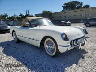 1954 Chevrolet Corvette с VIN E54S003297, выставлен на аукционе Copart как лот 42142735 с пробегом 3 050 миль миль и Списание • Salvage title. История ставок и продаж доступна на DreamBid. Изображение 4.