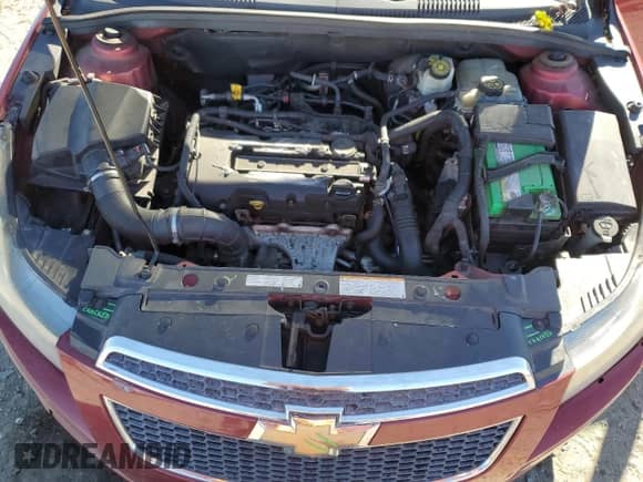 2013 Chevrolet Cruze 1LT z VIN 1G1PC5SB5D7124983, wystawiony jako Copart lot #87267575 z przebiegiem 224 004 mil mil oraz Szkoda całkowita • Salvage title. Historia ofert i sprzedaży dostępna na DreamBid. Obrazek 11.