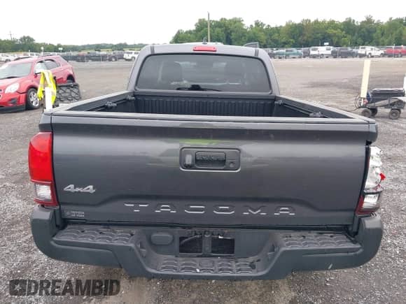 2023 Toyota Tacoma SR with VIN 3TYSX5EN6PT021792, listed as a IAAI auction lot 43037546 with 20,673 mi miles and . Bid and sale history available at DreamBid. Image 16.
