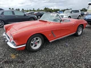 1962 Chevrolet Corvette с VIN 20867S106187, выставлен на аукционе Copart как лот 74045704 с пробегом 510 269 миль миль и Списание • Salvage title. История ставок и продаж доступна на DreamBid. Изображение 1.