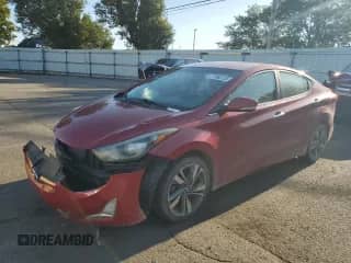 2014 Hyundai Elantra SE with VIN KMHDH4AE9EU130625, listed as a Copart auction lot 71966725 with 170,209 mi miles and Salvage title. Bid and sale history available at DreamBid. Image 1.