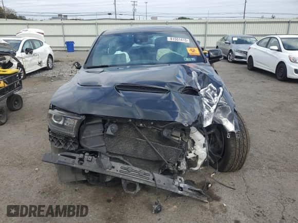 2017 Dodge Durango R/T z VIN 1C4SDJCT0HC771271, wystawiony jako Copart lot #81551415 z przebiegiem Nie podano mil oraz Szkoda całkowita • Salvage title. Historia ofert i sprzedaży dostępna na DreamBid. Obrazek 5.