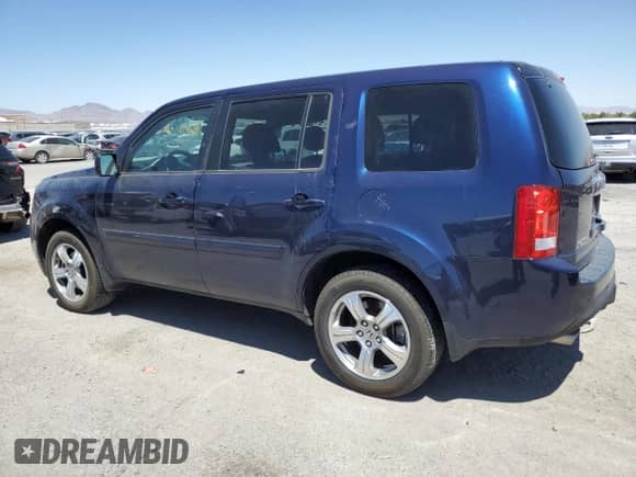 2015 Honda Pilot EX with VIN 5FNYF4H49FB076262, listed as a Copart auction lot 68004115 with 104,456 mi miles and Salvage title. Bid and sale history available at DreamBid. Image 2.