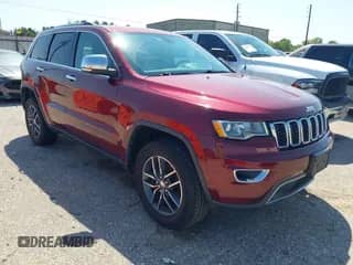 2018 Jeep Grand Cherokee Limited with VIN 1C4RJFBG4JC243974, listed as a IAAI auction lot 43177734 with 144,962 mi miles and . Bid and sale history available at DreamBid. Image 1.