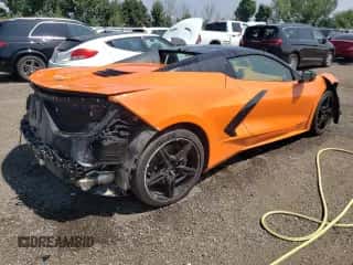 2022 Chevrolet Corvette 3LT with VIN 1G1YC3D49N5108242, listed as a Copart auction lot 60241433 with 22,235 mi miles and . Bid and sale history available at DreamBid. Image 3.