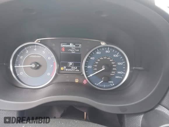 2015 Subaru Impreza Special Sports Limited with VIN JF1GPAW65F8267291, listed as a IAAI auction lot 43376824 with 185,624 mi miles and . Bid and sale history available at DreamBid. Image 7.