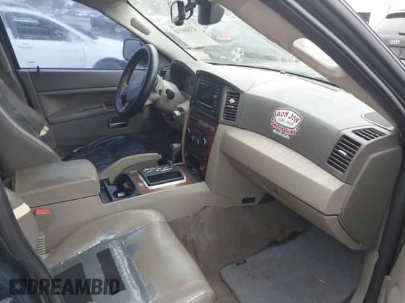 2006 Jeep Grand Cherokee Limited with VIN 1J4HS58N66C182816, listed as a IAAI auction lot 43508950 with Not provided miles and . Bid and sale history available at DreamBid. Image 5.