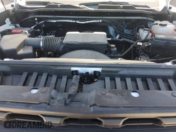 2023 Chevrolet Silverado 2500HD Work Truck with VIN 1GC1YLE7XPF258196, listed as a Copart auction lot 60611484 with 8,860 mi miles and Salvage title. Bid and sale history available at DreamBid. Image 11.