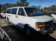 2023 Chevrolet Express Passenger LS с VIN 1GAZGNFP7P1234198, выставлен на аукционе Copart как лот 85733764 с пробегом 18 464 миль миль и На запчасти • Non repairable. История ставок и продаж доступна на DreamBid. Изображение 4.
