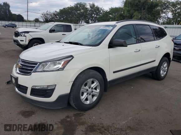 2015 Chevrolet Traverse LS with VIN 1GNKRFKD5FJ167238, listed as a Copart auction lot 69640295 with 199,888 mi miles and Salvage title. Bid and sale history available at DreamBid. Image 1.
