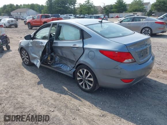 2017 Hyundai Accent Value Edition с VIN KMHCT4AE0HU373691, выставлен на аукционе IAAI как лот 42485696 с пробегом 99 602 миль миль и . История ставок и продаж доступна на DreamBid. Изображение 3.