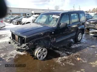 2011 Jeep Liberty Sport with VIN 1J4PN2GK5BW575174, listed as a Copart auction lot 45676035 with 130,950 mi miles and Salvage title. Bid and sale history available at DreamBid. Image 1.