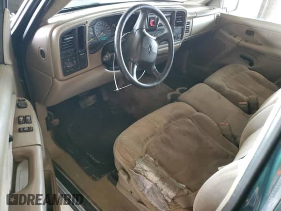 2001 Chevrolet Silverado 1500 with VIN 2GCEC19W411137247, listed as a Copart auction lot 54449525 with 253,035 mi miles and Salvage title. Bid and sale history available at DreamBid. Image 8.