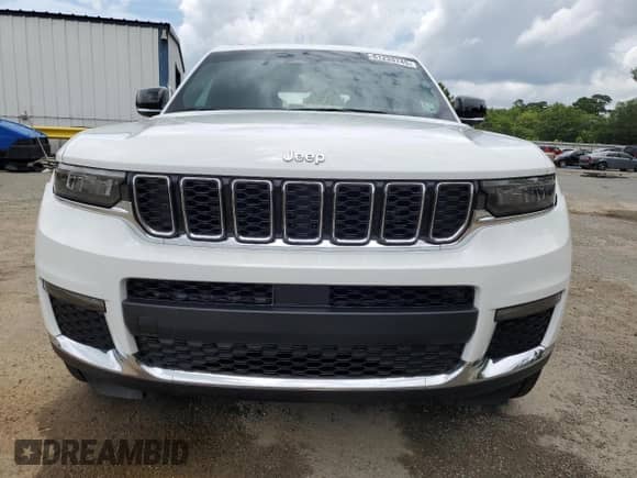 2024 Jeep Grand Cherokee Limited with VIN 1C4RJJBG9R8510477, listed as a Copart auction lot 61233745 with 45,223 mi miles and Salvage title. Bid and sale history available at DreamBid. Image 5.