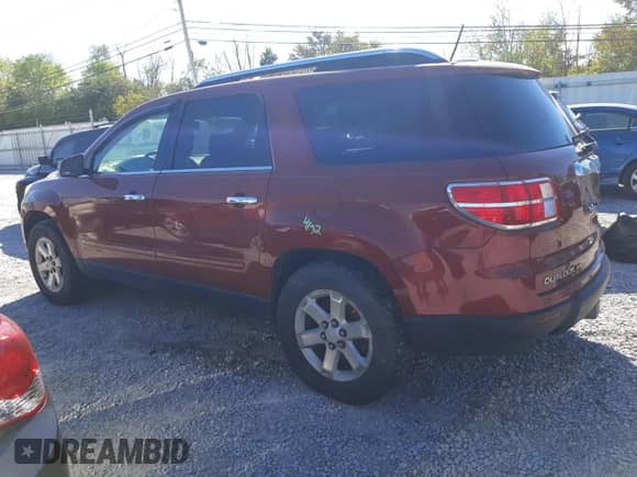 2009 Saturn Outlook XR with VIN 5GZEV23D39J148019, listed as a Copart auction lot 74117334 with Not provided miles and Salvage title. Bid and sale history available at DreamBid. Image 2.