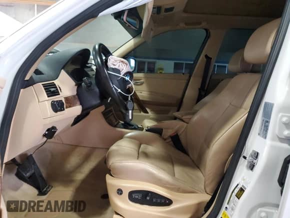 2010 BMW X3 xDrive30i with VIN WBXPC9C47AWJ31808, listed as a Copart auction lot 69657865 with Not provided miles and Salvage title. Bid and sale history available at DreamBid. Image 7.