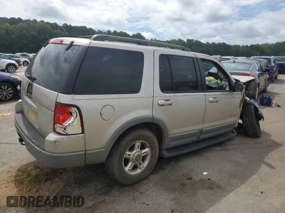 2002 Ford Explorer XLT with VIN 1FMZU63E32UC44125, listed as a Copart auction lot 64127365 with 183,622 mi miles and Salvage title. Bid and sale history available at DreamBid. Image 3.