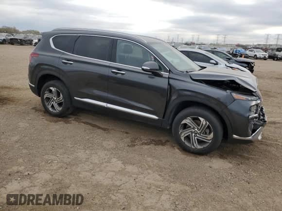 2021 Hyundai Santa Fe SEL z VIN 5NMS6DAJ0MH346898, wystawiony jako Copart lot #86100285 z przebiegiem 38 991 mil mil oraz Szkoda całkowita • Salvage title. Historia ofert i sprzedaży dostępna na DreamBid. Obrazek 4.