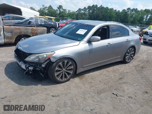 2012 Hyundai Genesis R-Spec z VIN KMHGC4DH6CU194748, wystawiony jako IAAI lot #42629871 z przebiegiem 89 762 mil mil oraz . Historia ofert i sprzedaży dostępna na DreamBid. Obrazek 2.