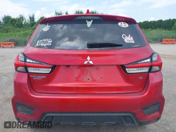 2021 Mitsubishi Outlander ES z VIN JA4ARUAU2MU019614, wystawiony jako IAAI lot #42693496 z przebiegiem 91 807 mil mil oraz . Historia ofert i sprzedaży dostępna na DreamBid. Obrazek 16.