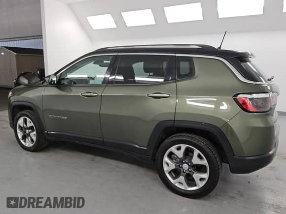 2021 Jeep Compass Limited с VIN 3C4NJDCB6MT506576, выставлен на аукционе Copart как лот 85494015 с пробегом 96 470 миль миль и Чистый • Clean title. История ставок и продаж доступна на DreamBid. Изображение 2.