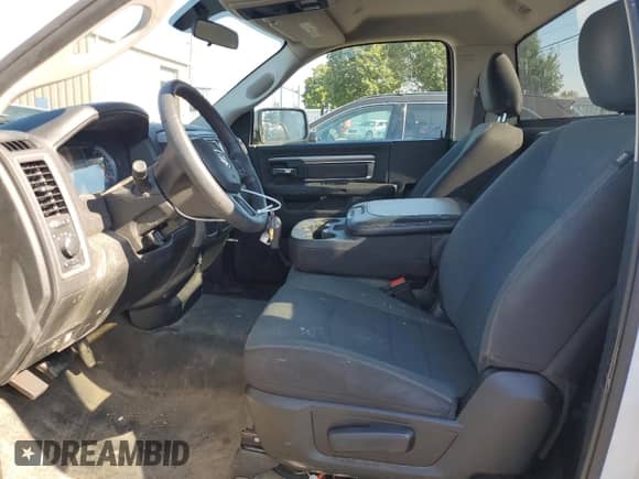 2022 Ram 1500 Tradesman with VIN 3C6JR6DG9NG336986, listed as a Copart auction lot 71961545 with Not provided miles and Salvage title. Bid and sale history available at DreamBid. Image 7.