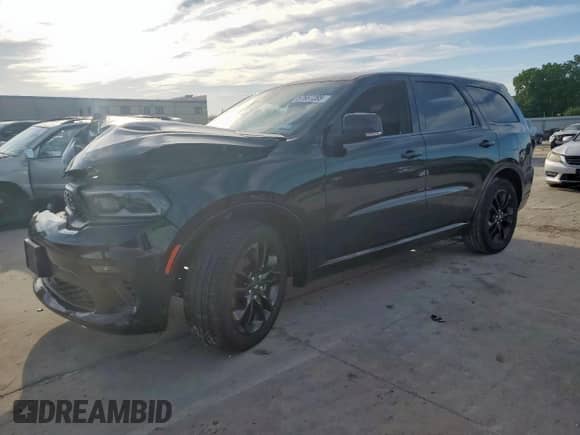2022 Dodge Durango GT Plus with VIN 1C4RDHDG3NC197513, listed as a Copart auction lot 57667285 with 46,161 mi miles and Salvage title. Bid and sale history available at DreamBid. Image 1.