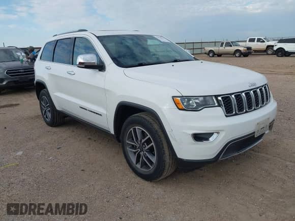 2020 Jeep Grand Cherokee Limited z VIN 1C4RJEBGXLC295106, wystawiony jako IAAI lot #42938424 z przebiegiem 108 734 mil mil oraz . Historia ofert i sprzedaży dostępna na DreamBid. Obrazek 1.