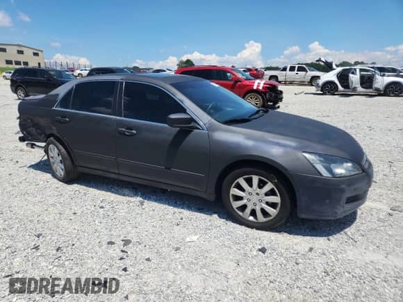 2006 Honda Accord LX with VIN 1HGCM66386A020748, listed as a Copart auction lot 62760985 with 114,791 mi miles and Salvage title. Bid and sale history available at DreamBid. Image 4.