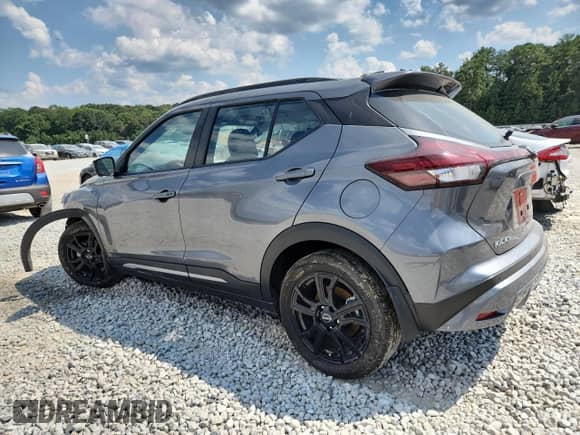 2024 Nissan Kicks SR with VIN 3N1CP5DV5RL559350, listed as a Copart auction lot 71247645 with 12,228 mi miles and Salvage title. Bid and sale history available at DreamBid. Image 2.