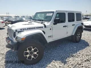2022 Jeep Wrangler Unlimited Rubicon с VIN 1C4HJXFG5NW232868, выставлен на аукционе Copart как лот 79216714 с пробегом 18 889 миль миль и Списание • Salvage title. История ставок и продаж доступна на DreamBid. Изображение 1.