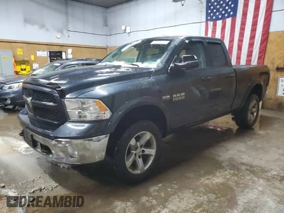 2016 Ram 1500 Outdoorsman with VIN 1C6RR7GT5GS224313, listed as a Copart auction lot 43775215 with 190,739 mi miles and Salvage title. Bid and sale history available at DreamBid. Image 1.
