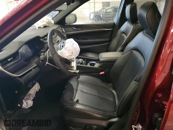 2025 Jeep Grand Cherokee Limited with VIN 1C4RJKBG4S8662484, listed as a Copart auction lot 80907985 with 7,036 mi miles and Salvage title. Bid and sale history available at DreamBid. Image 7.