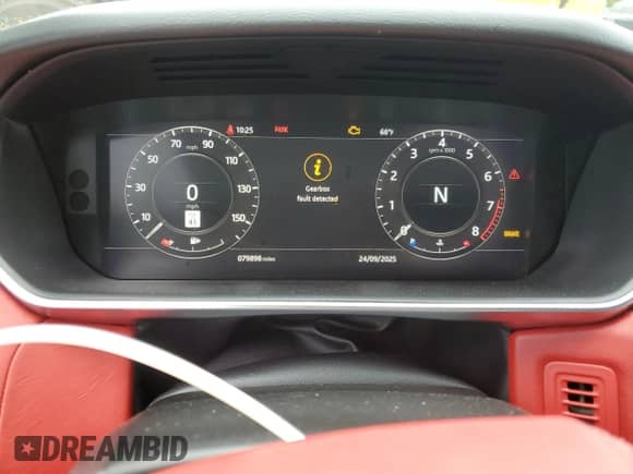 2022 Land Rover Range Rover Sport HST with VIN SALWS2RU9NA203341, listed as a Copart auction lot 82049815 with 79,898 mi miles and Clean title. Bid and sale history available at DreamBid. Image 9.