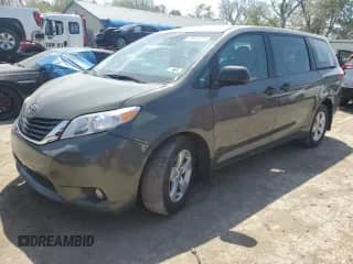 2012 Toyota Sienna with VIN 5TDZK3DC5CS246535, listed as a Copart auction lot 53564875 with 278,392 mi miles and Salvage title. Bid and sale history available at DreamBid. Image 1.