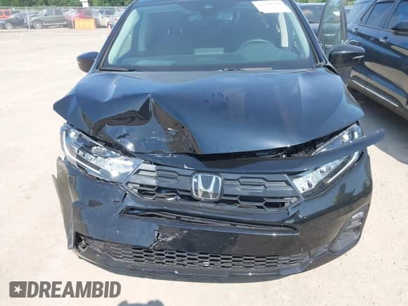 2025 Honda Odyssey EX-L с VIN 5FNRL6H63SB067948, выставлен на аукционе IAAI как лот 42769230 с пробегом 2 383 миль миль и . История ставок и продаж доступна на DreamBid. Изображение 6.