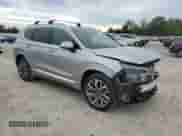 2022 Hyundai Santa Fe Calligraphy with VIN 5NMS54AL4NH411449, listed as a Copart auction lot 68026772 with 21,615 mi miles and . Bid and sale history available at DreamBid. Image 4.