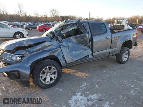2021 Chevrolet Colorado 4WD LT with VIN 1GCGTCEN8M1135156, listed as a IAAI auction lot 41286129 with 188,141 mi miles and . Bid and sale history available at DreamBid. Image 2.