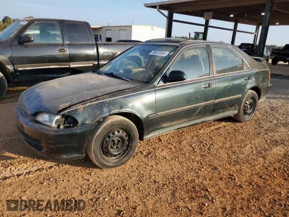 1994 Honda Civic with VIN JHMEH9692RS011204, listed as a Copart auction lot 78037084 with 46,313 mi miles and Salvage title. Bid and sale history available at DreamBid. Image 1.
