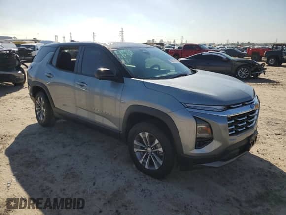 2025 Chevrolet Equinox FWD LT с VIN 3GNAXHEGXSL161974, выставлен на аукционе Copart как лот 46907185 с пробегом 486 миль миль и Списание • Salvage title. История ставок и продаж доступна на DreamBid. Изображение 4.