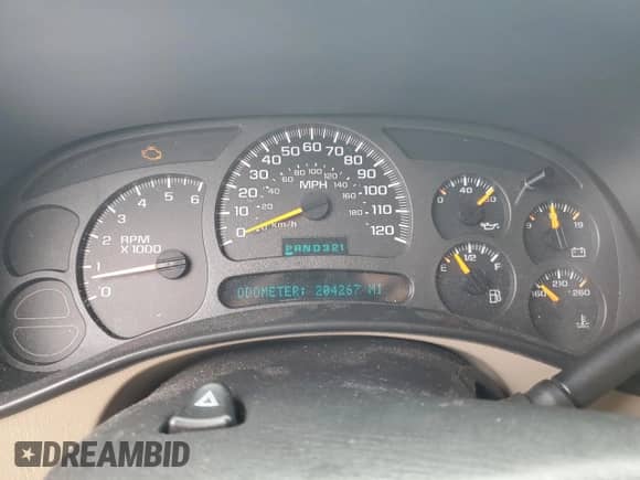 2003 Chevrolet Tahoe Z71 z VIN 1GNEK13Z13R303327, wystawiony jako Copart lot #82213735 z przebiegiem 204 267 mil mil oraz Szkoda całkowita • Salvage title. Historia ofert i sprzedaży dostępna na DreamBid. Obrazek 9.