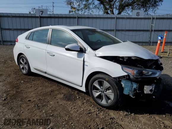 2019 Hyundai Ioniq Limited с VIN KMHC05LH2KU047307, выставлен на аукционе Copart как лот 54741244 с пробегом 28 318 миль миль и Списание • Salvage title. История ставок и продаж доступна на DreamBid. Изображение 4.